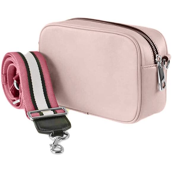 NWT Marc Jacobs Flash Leather Crossbody Bag, Peach Whip - Picture 3 of 3